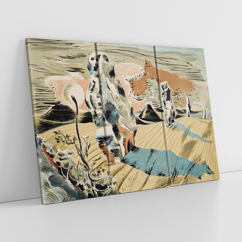 Obraz na płótnie 120x80 - Avebury (1937), Paul Nash - Reprodukcja - reprodukcja, obraz na płótnie