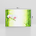 Obraz na płótnie 70x50 - Orchidea, Bambus i Relaks w SPA - orchidea, kwiat
