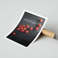 Plakat bez ramy 21x30 - Świeżość Smaku - pomidory, kuchnia