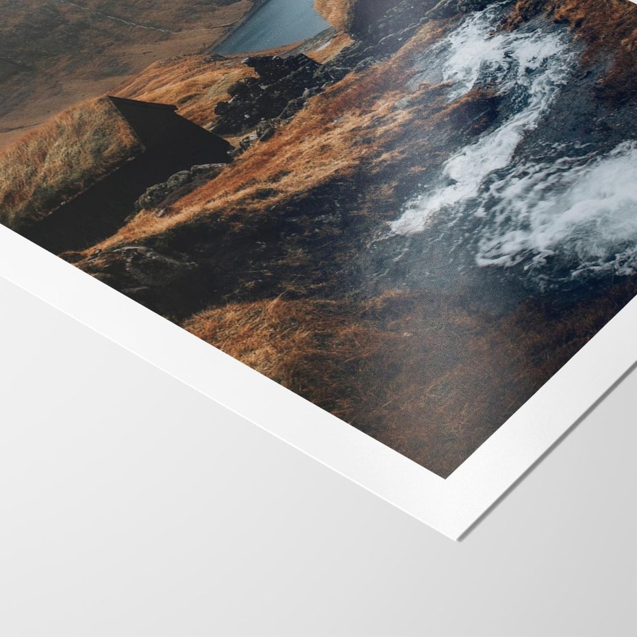 Plakat bez ramy 40x50 - Spokój Natury - skandynawski, pejzaż