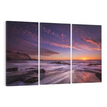 Obraz na płótnie 120x80 - Spojrzenie w głąb duszy - zachód słońca, zmierzch