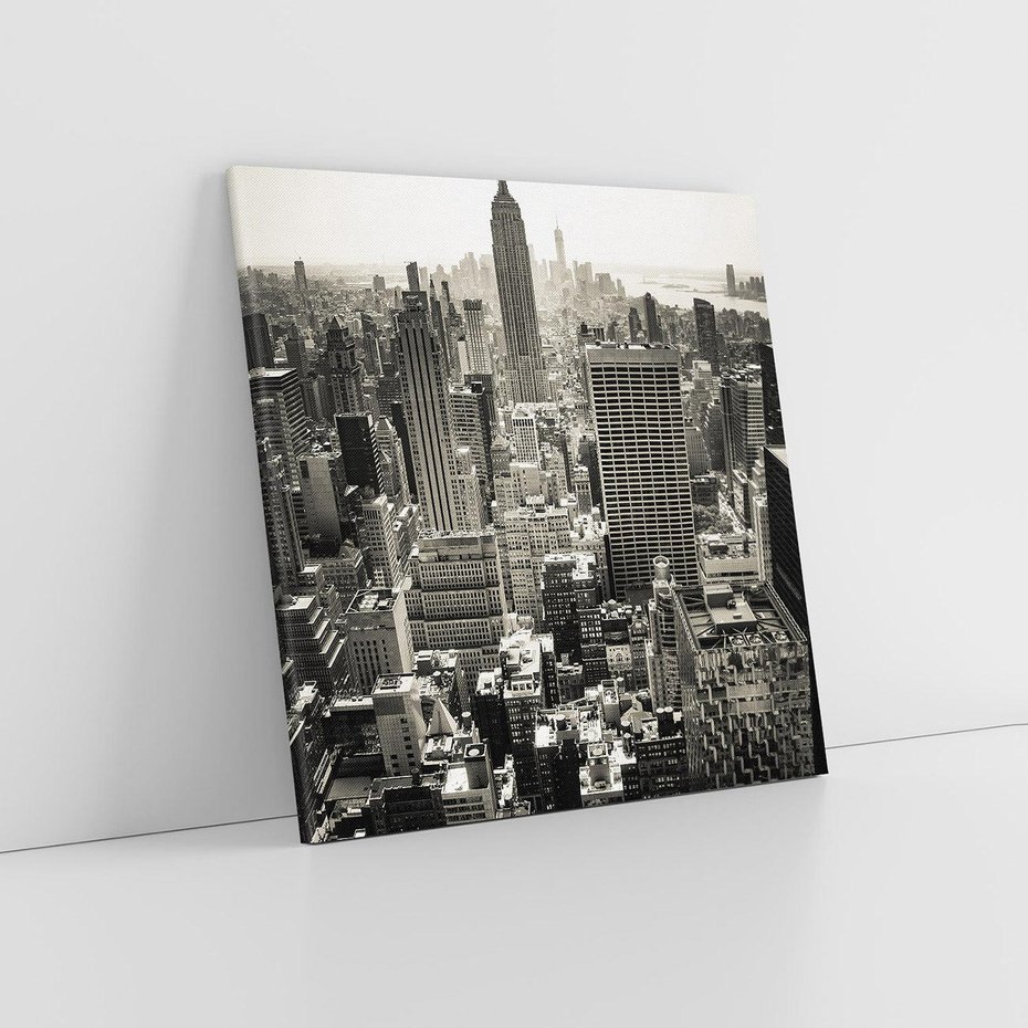 Obraz na płótnie 50x50 - Dusza wielkiego miasta - Manhattan, Nowy Jork