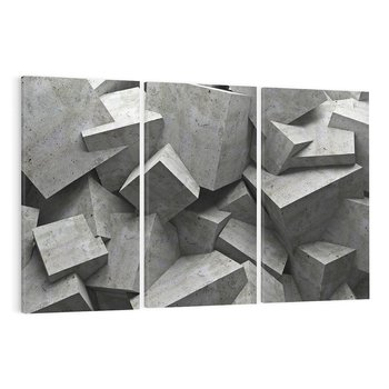 Obraz na płótnie 120x80 - Abstrakcja w Trzech Wymiarach - 3D, abstrakcja