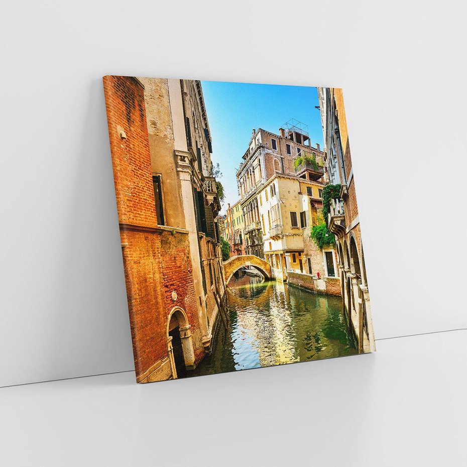 Obraz na płótnie 30x30 - Magia Kanałów Weneckich - Wenecja, kanały
