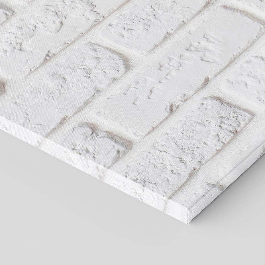 Obraz na płótnie 150x50 - Wymiarowa Struktura - ściana, cegła