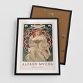 Plakat w ramie 50x70 - Piękno Art Nouveau - plakat, obraz - rama czarna