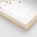 Zestaw obrazy w ramie 30x40 galeria - Liście, jesień, kompozycja - rama drewno