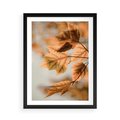 Plakat w ramie 50x70 - Magia Jesieni - liście, jesień - rama czarna