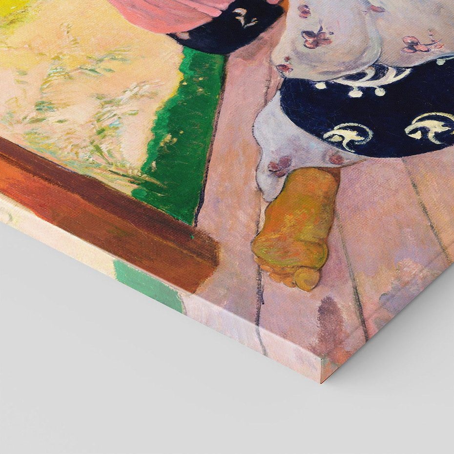 Obraz na płótnie 70x50 - Sjesta 1892, Paul Gauguin - Reprodukcja - reprodukcja, obraz na płótnie