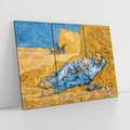Obraz na płótnie 120x80 - "The Siesta " (1890) Vincent van Gogh - Reprodukcja - reprodukcja, obraz na płótnie