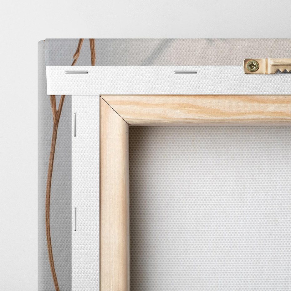 Obraz na płótnie 50x70 - Boho gałązki suche - gałązki, suche