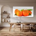 Obraz na płótnie 100x50 - Mandarynki - Owocowy Zestaw - mandarynki, owoce