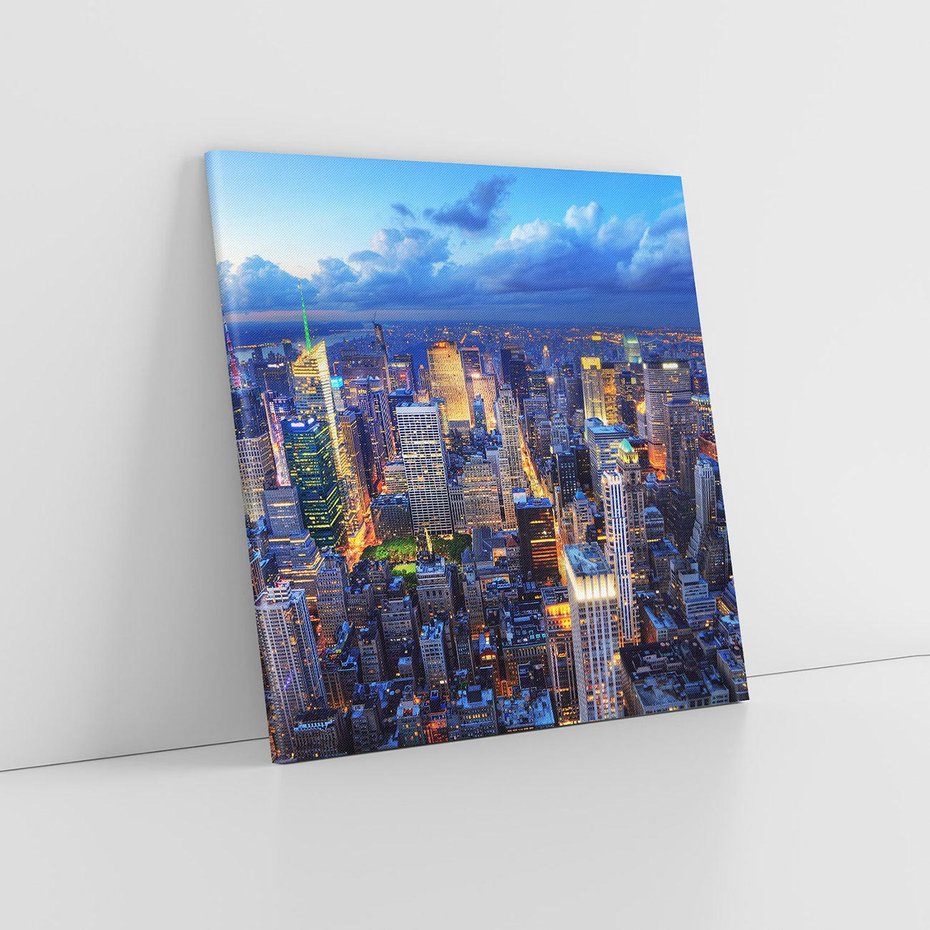 Obraz na płótnie 50x50 - Energia wielkiego miasta - Nowy Jork, NY