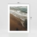 Plakat bez ramy 30x40 - Spokój nad plażą - plaża, morze
