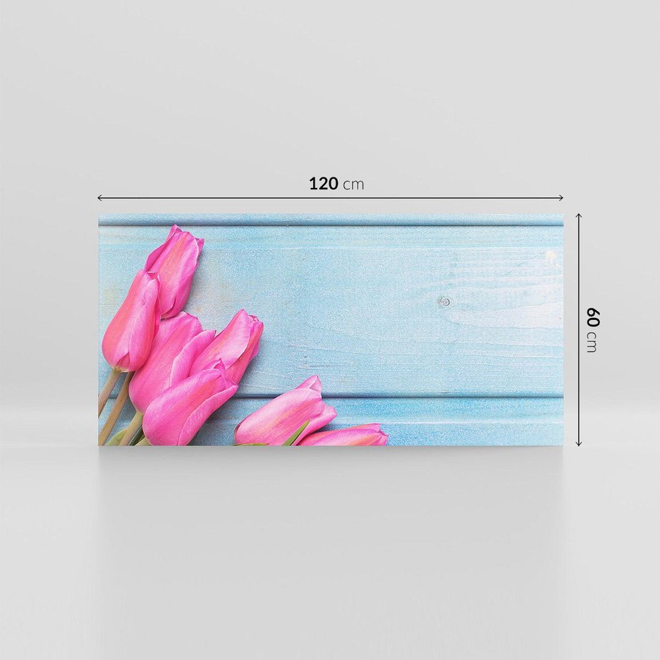 Obraz na płótnie 120x60 - Piękno w pełnym rozkwicie - kwiaty, tulipany