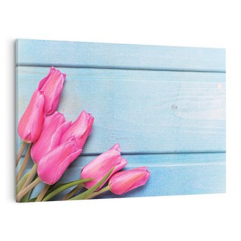 Obraz na płótnie 120x80 - Piękno w pełnym rozkwicie - kwiaty, tulipany
