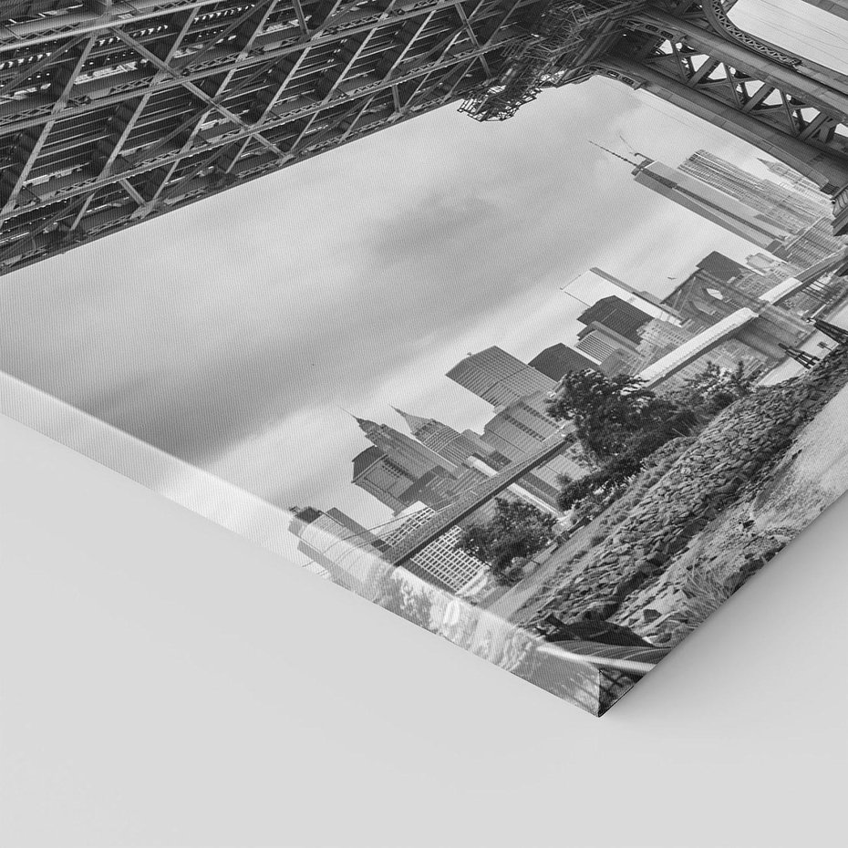 Obraz na płótnie 120x80 - Most nad nowojorską panoramą - most, Nowy York