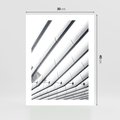 Plakat bez ramy 30x40 - Czarno-Biała Fotografia Architektury - nowoczesna architektura, bialo czarny