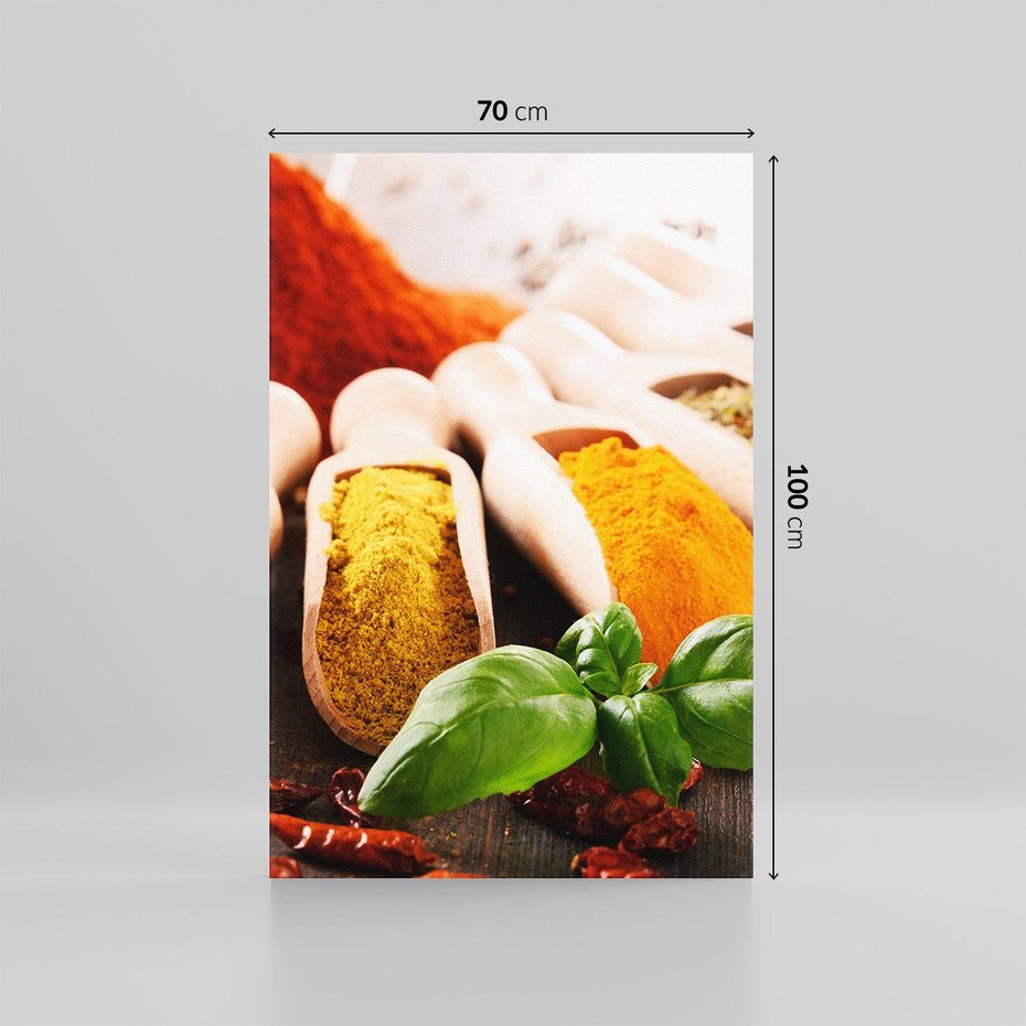 Obraz na płótnie 70x100 - Magia Smaku - przyprawy, azja