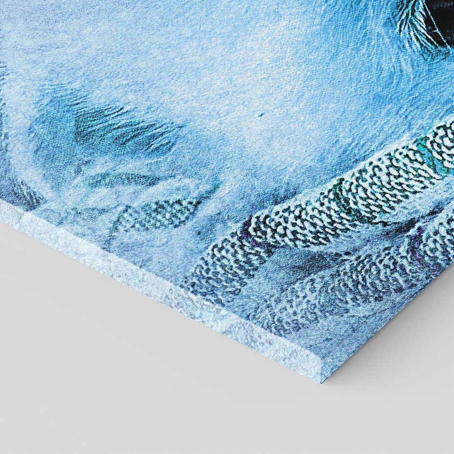 Obraz na płótnie 100x50 - Abstrakcyjna ekspresja artystyczna - abstrakcja, sztuka