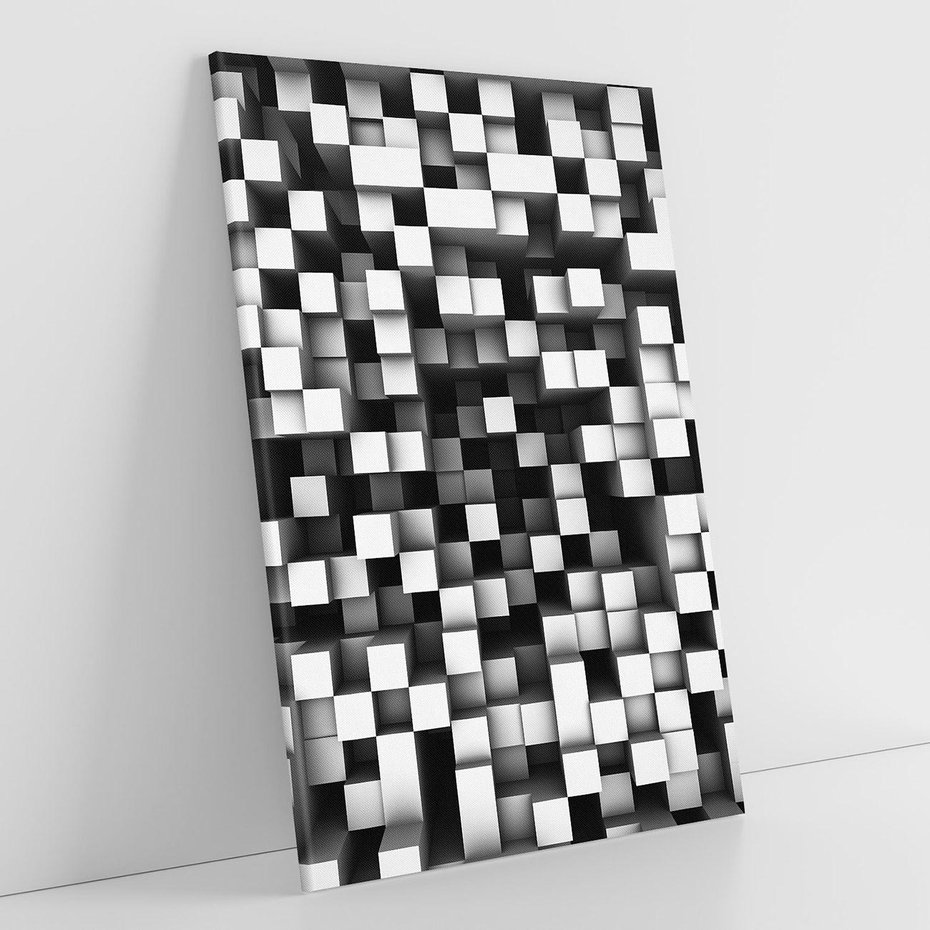 Obraz na płótnie 80x120 - Abstrakcyjne wizje w 3D - 3D, abstrakcja