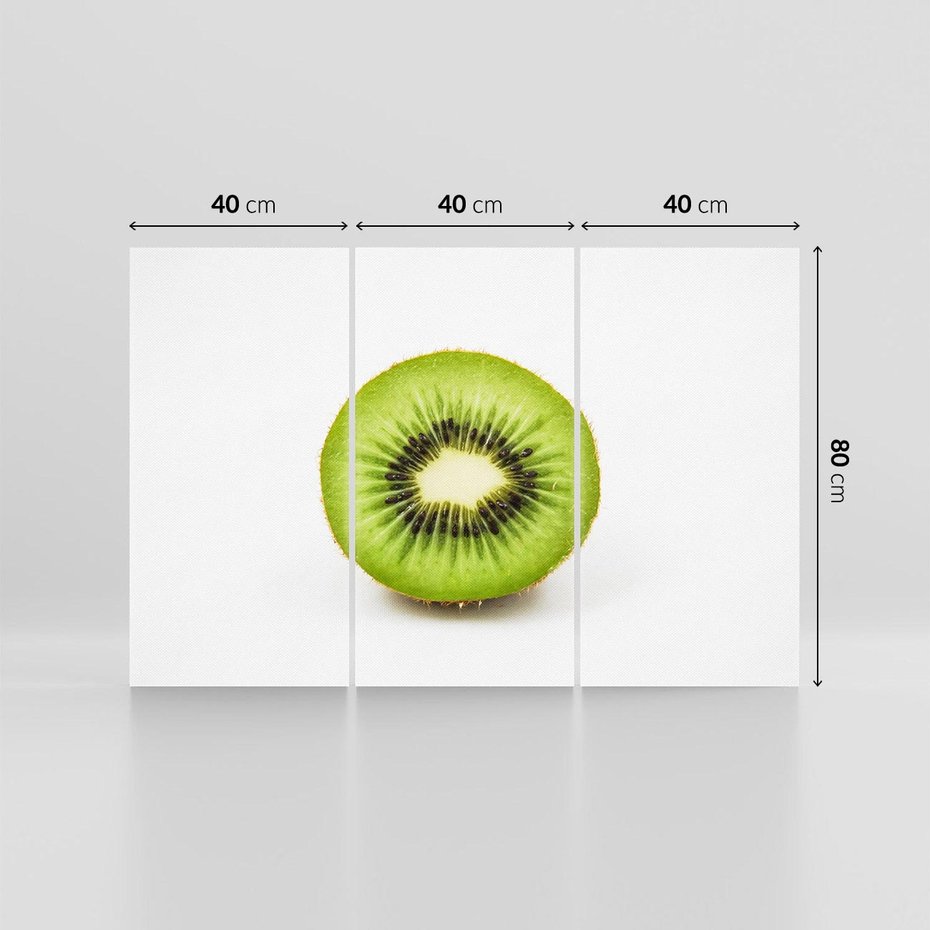 Obraz na płótnie 120x80 - Kiwi Owoce - kiwi, owoce