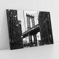 Obraz na płótnie 120x80 - Ikona Miasta - Nowy Jork, most