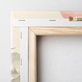 Obraz na płótnie 60x60 - Przyroda Japonii - japońska akwarela, góry