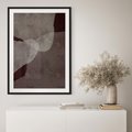Plakat w ramie 40x50 - Obce Odcienie - mroczny plakat, nowoczesne wnętrza - rama czarna