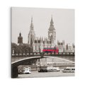 Obraz na płótnie 70x70 - Ikona Londynu - Most - most, Londyn