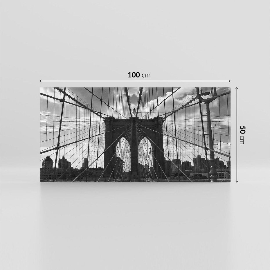 Obraz na płótnie 100x50 - Most Nowoczesności - most, nowoczesny