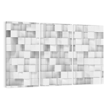 Obraz na płótnie 120x80 - Abstrakcja w 3D: kolorowa ekspresja - 3D, abstrakcja