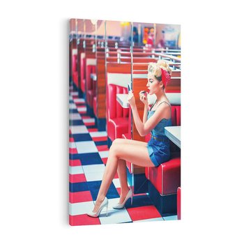 Obraz na płótnie 80x120 - Ikoniczna Uroda - retro, Marylin Monroe