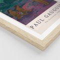 Plakat w ramie 30x40 - Reprodukcja Gauguina: Sztuka Egzotyczna na Plakacie - paul gauguin, plakat - rama drewno