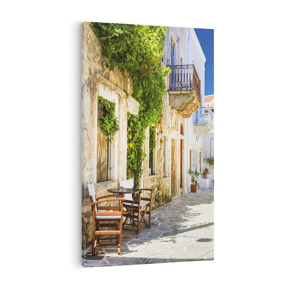 Obraz na płótnie 50x70 - Zaklęta Przestrzeń - uliczka, perspektywa