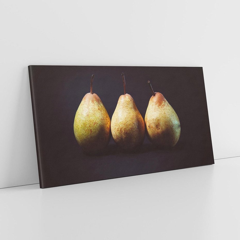 Obraz na płótnie 140x70 - Gruszki - Owocowa Harmonia - gruszki, owowce