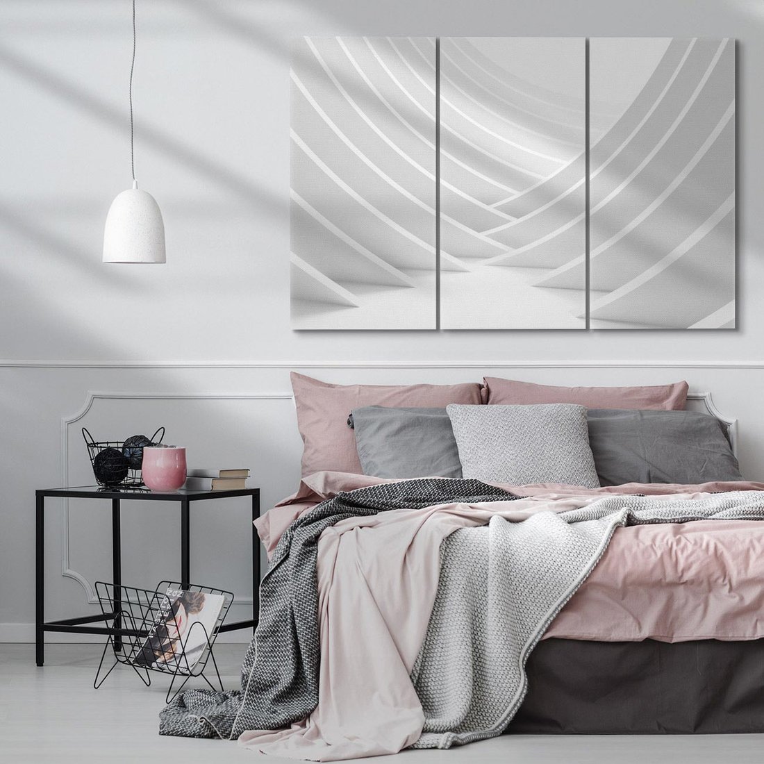 Obraz na płótnie 120x80 - Nowoczesna Ekspresja - abstrakcja, 3D