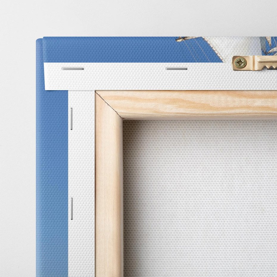 Obraz na płótnie 50x70 - Podróż na Żaglowcu Przygody - żaglowiec, podróż