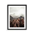 Plakat w ramie 30x40 - Jesienna Przyroda - góry, jesień - rama czarna