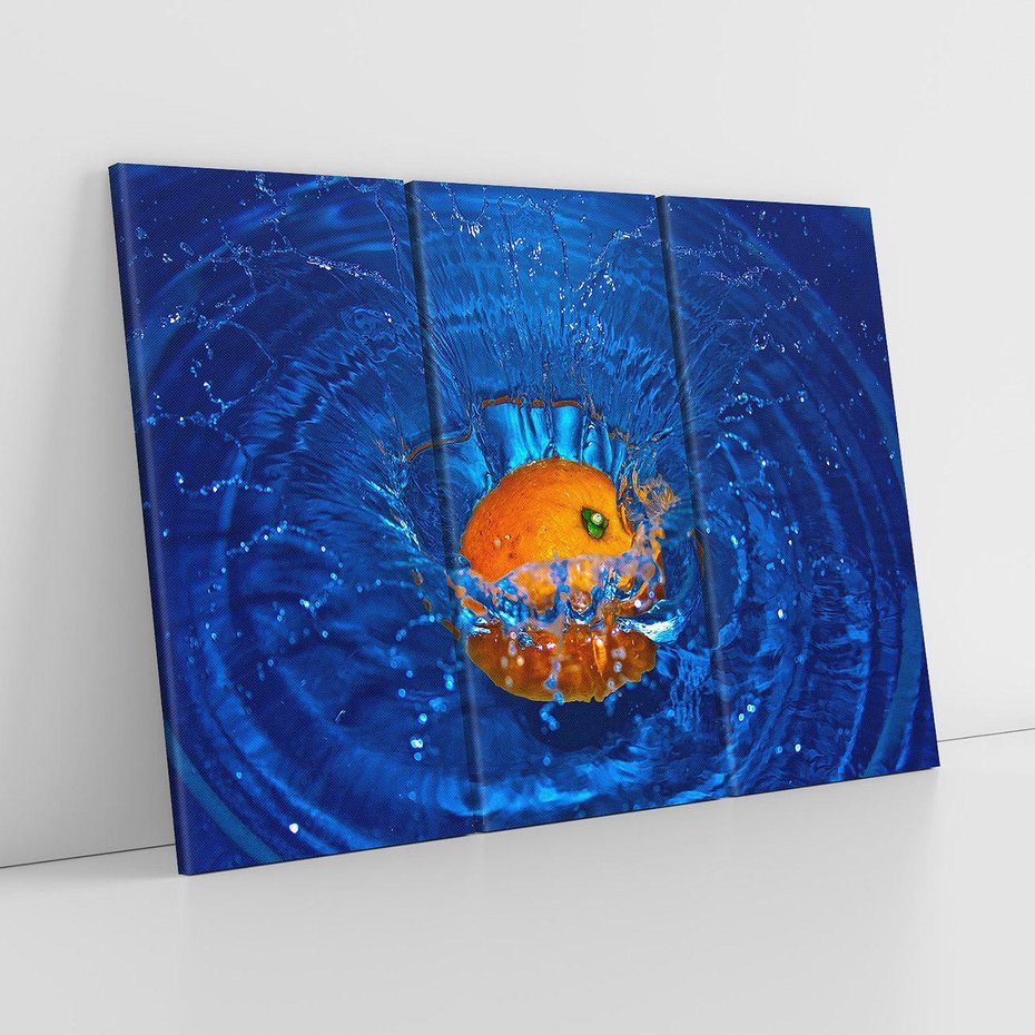 Obraz na płótnie 120x80 - Pomarańcza Owoce - pomarańcza, owoce