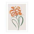 Plakat bez ramy 30x40 - Kwiatowe Harmonie - kwiat, sztuka nowoczesna