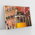 Obraz na płótnie 120x80 - Urok tramwaju w Lizbonie - Lizbona, tramwaj