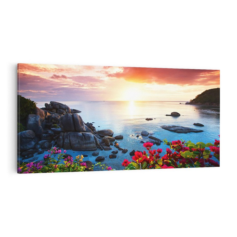 Obraz na płótnie 120x60 - Rajskie plaże Tajlandii - Tajlandia, plaża