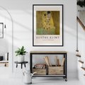 Plakat w ramie 40x50 - Sztuka Klimta - gustav klimt, pocałunek - rama czarna