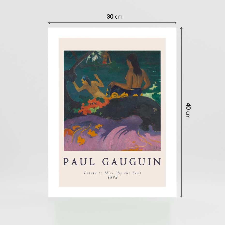 Plakat bez ramy 30x40 - Paul Gauguin: Reprodukcja - Paul Gauguin, reprodukcja