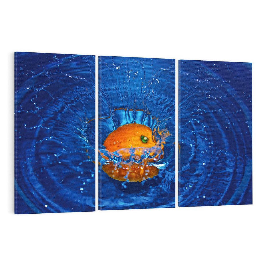 Obraz na płótnie 120x80 - Pomarańcza Owoce - pomarańcza, owoce