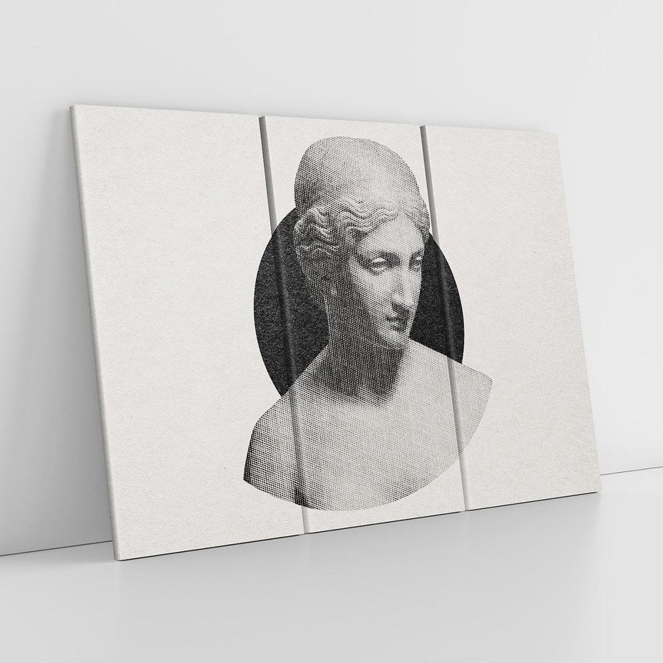 Obraz na płótnie 120x80 - Sztuka Zeszłych Czasów - antyczna rzeźba kobiety, posąg