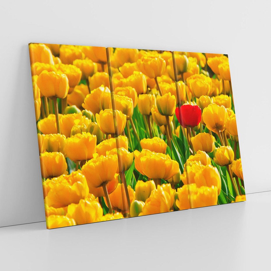 Obraz na płótnie 120x80 - kwiatowa elegancja - tulipany, kwiat