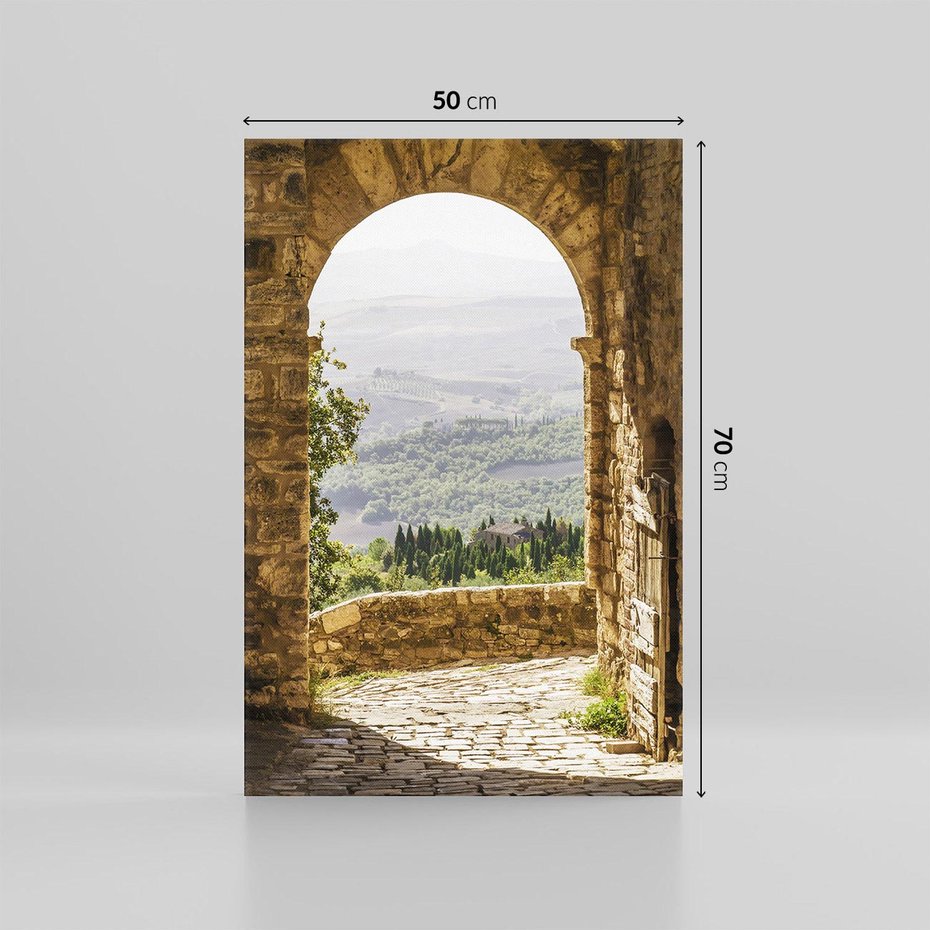 Obraz na płótnie 50x70 - Słoneczne Piękno Włoch i Prowansji - Włochy, Prowansja