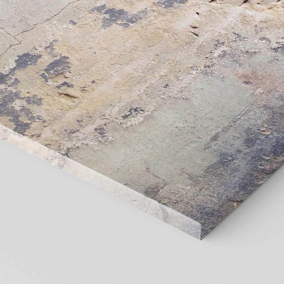 Obraz na płótnie 50x70 - Surowość ściany z betonu - ściana, beton